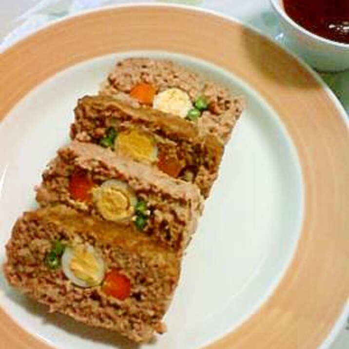 簡単 でも豪華に見える ミートローフ レシピ 作り方 By りつなるママ 楽天レシピ